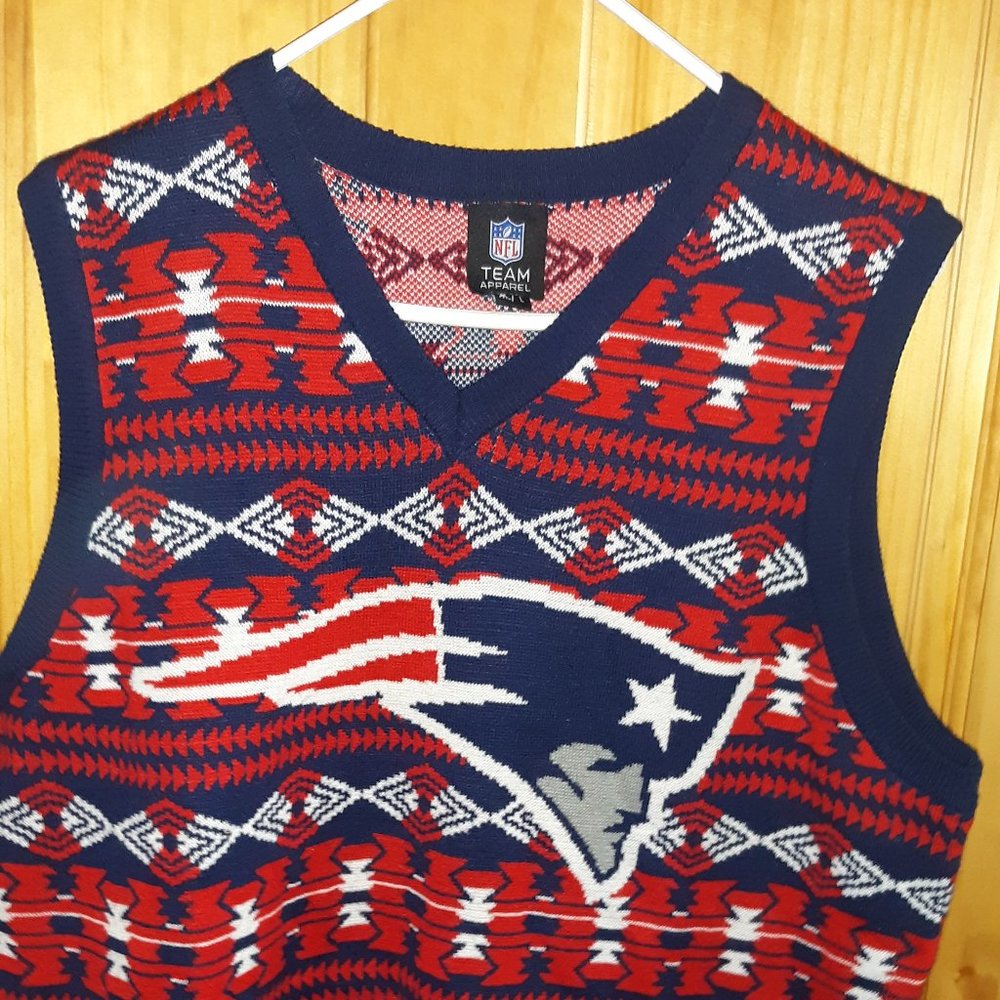 Sweater Vest NFL patriots